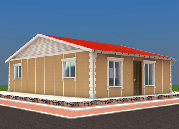 100 metrekare prefabrik ev