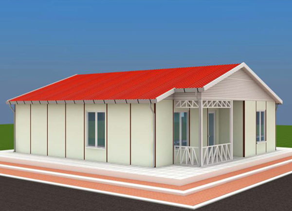 91 metrekare prefabrik ev