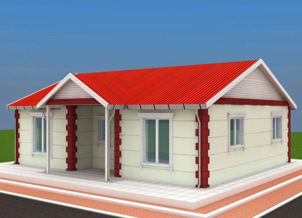 95 metrekare prefabrik ev