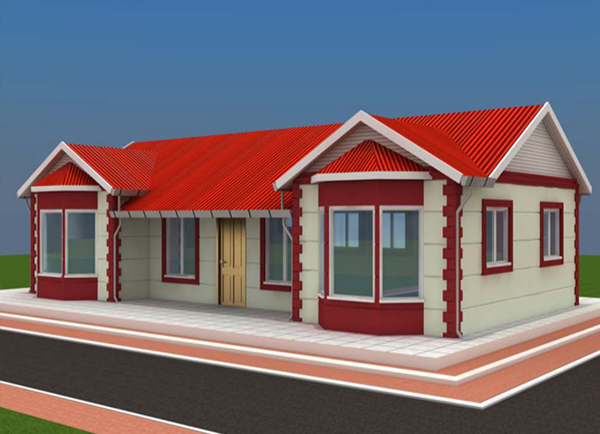 98 metrekare prefabrik ev