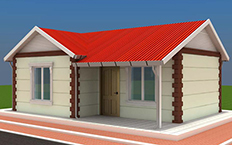 40 metrekare tek katlı prefabrik ev