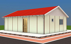 55 metrekare tek katlı prefabrik ev