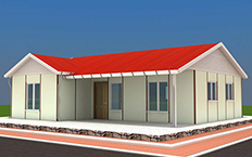 90 metrekare tek katlı prefabrik ev